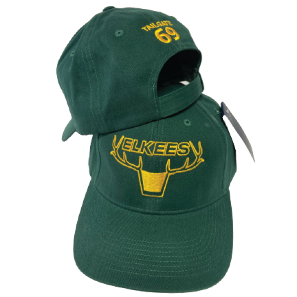 ElkEEs Tailgate 69 Hat showing front and back